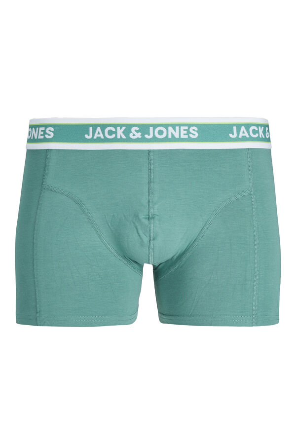 Jack & Jones B&oacute;xer unicolor  verde
