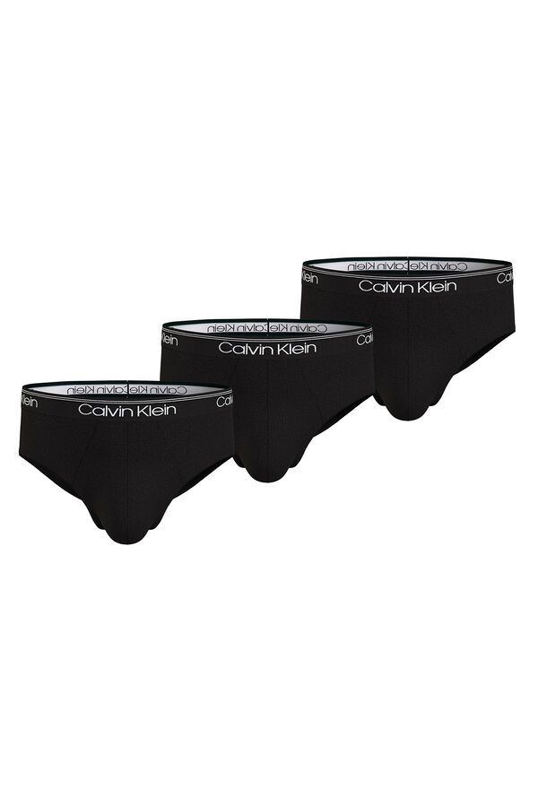 Calvin Klein Pack de 3 slips Micro Stretch negro
