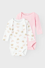 Name it Cuequinha redutora alta branca rosa