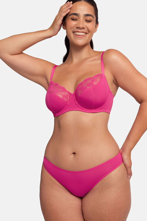 Dorina Pack 2 bragas brasileñas rosa