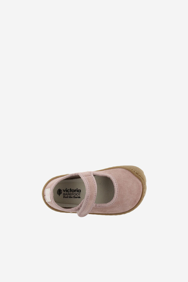 Victoria Bailarinas de ni&ntilde;a serraje rosa