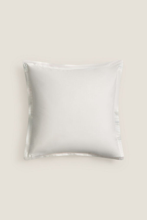 Textura Capa de almofada riscas multicolor estampado