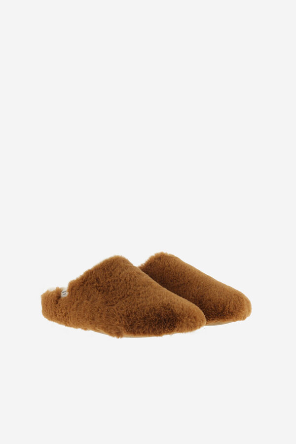 Victoria Zapatillas de casa abiertas mujer beige