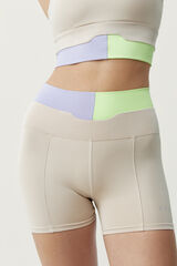 Born Living Yoga Short Kalinda Tan beige