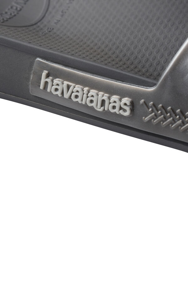 Havaianas Chinelos Hav. Slide Classic Metallic cinzento