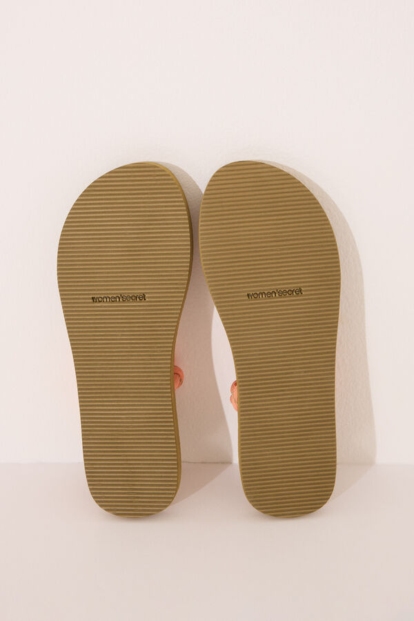 Women'secret Chinelos de corda Lilo & Stitch estampado