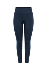 Only Play Leggings largos logo lateral azul