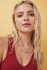 HI&BYE Crop top escote V seamless rojo oscuro rojo