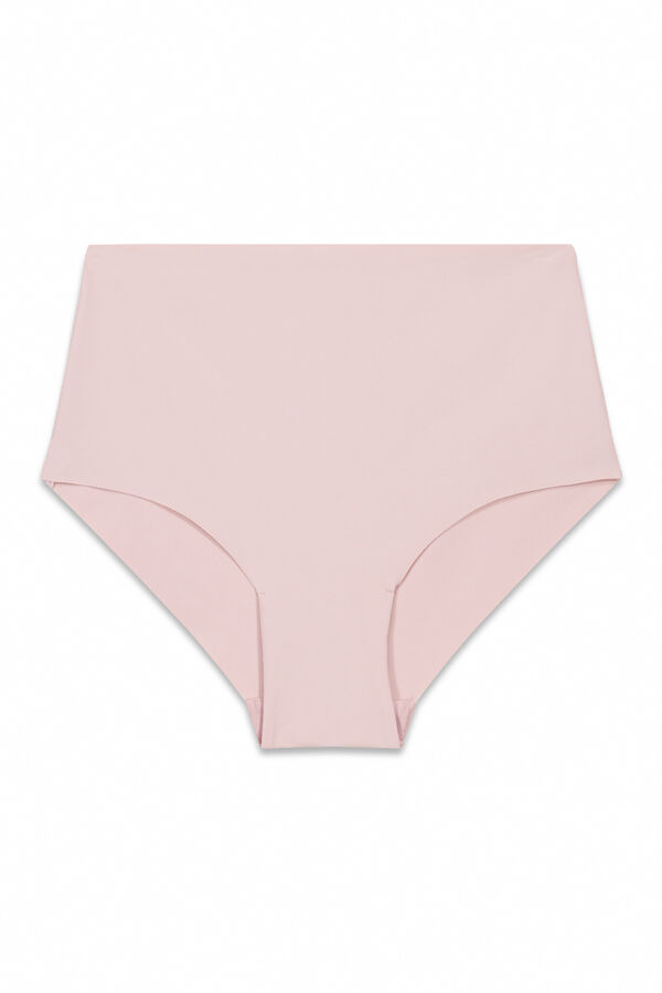 Women'secret Braga alta cl&aacute;sica microfibra rosa rosa