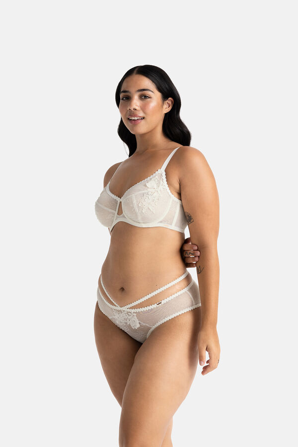 Dorina Braguitas de lencer&iacute;a Cheeky Hipster beige