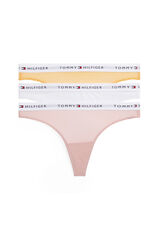 Tommy Jeans Pack de 3 tangas de tul estampado