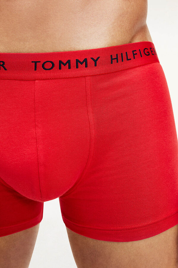 Tommy Hilfiger Pack de 3 b&oacute;xer de algod&oacute;n estampado