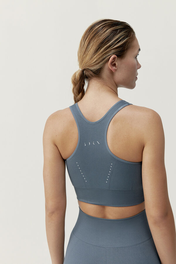 Born Living Yoga Top Keila Slate azul