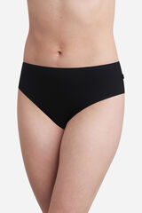 Playtex Cueca midi de algod&atilde;o modal preto