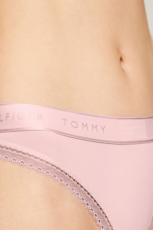 Tommy Hilfiger Braguita estilo tanga  rosa