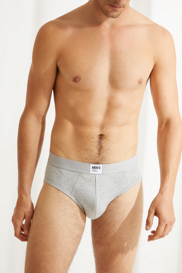 Women'secret Pack 3 cuecas slip algod&atilde;o org&acirc;nico b&aacute;sico estampado