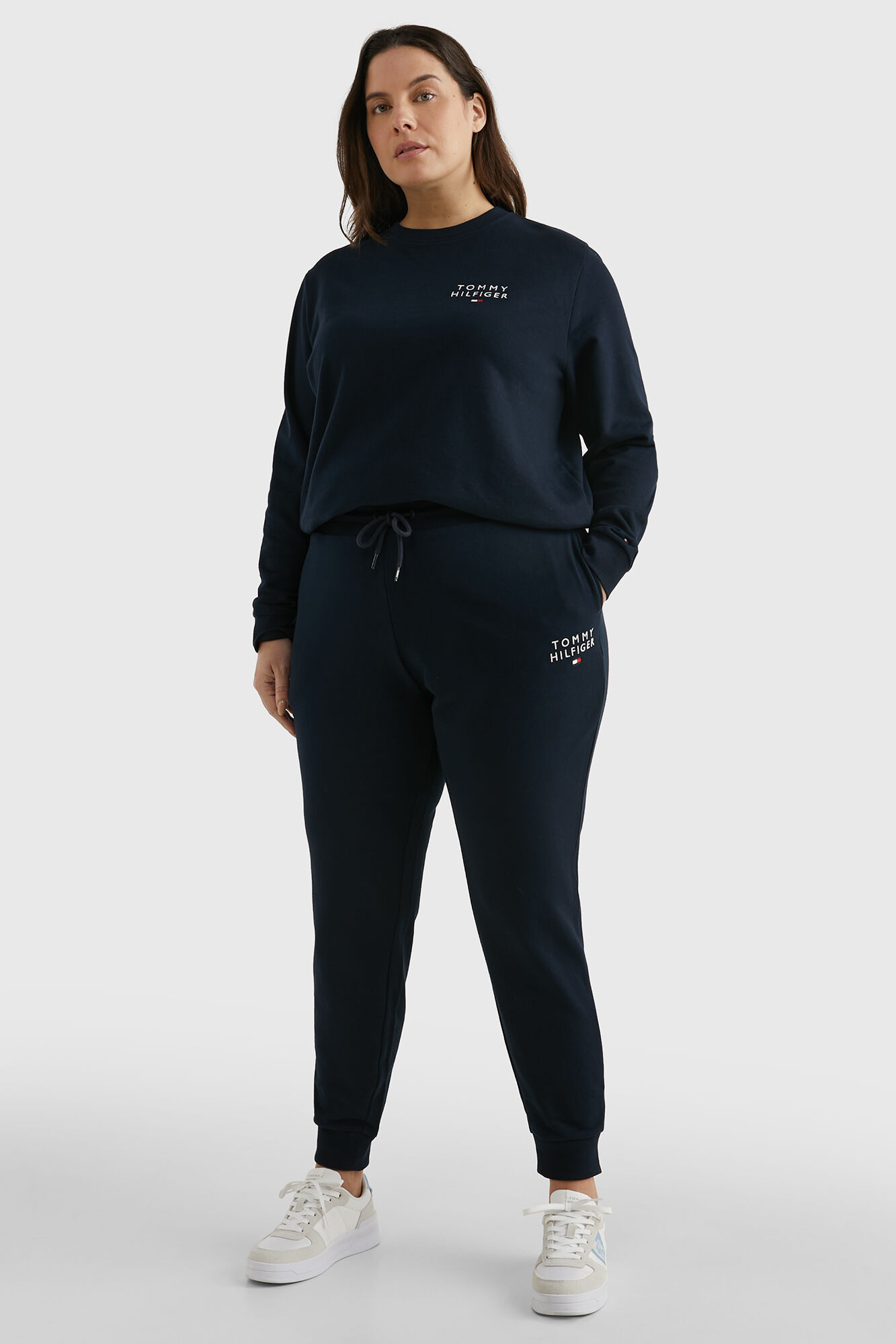 Tommy Jeans Pantal&oacute;n chandal largo con pu&ntilde;o