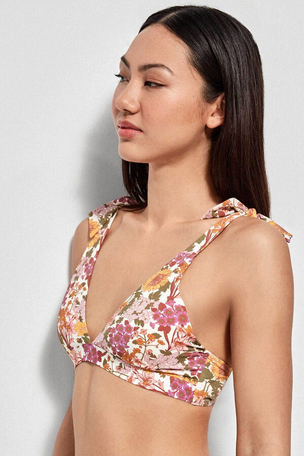 Gisela Top bikini foam blanco