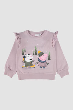 Womensecret Sweatshirt mini menina Peppa Pig rosa