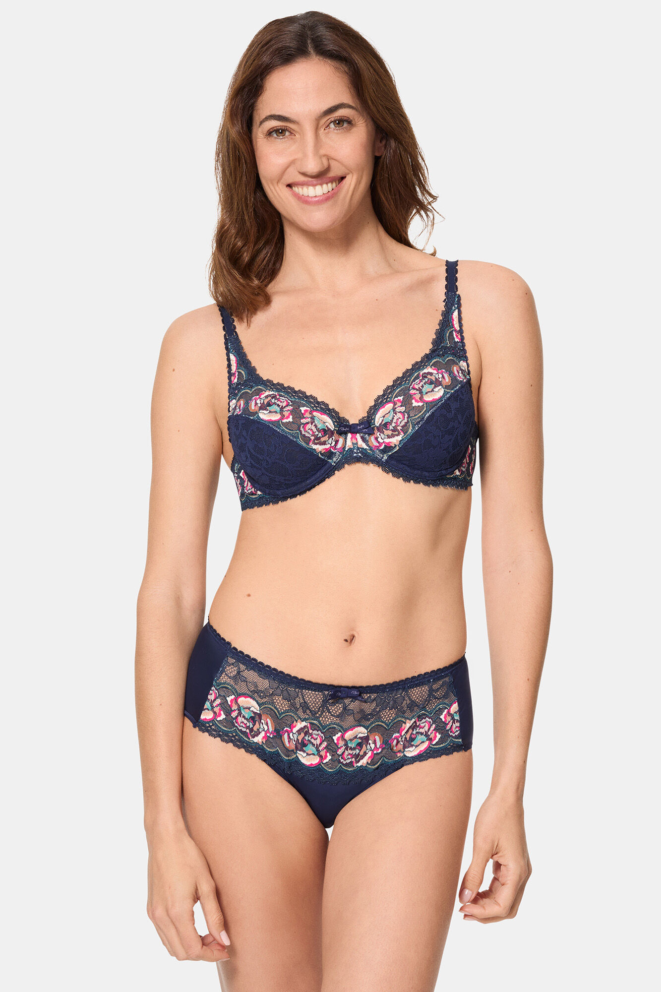 Playtex Braga midi de encaje y microfibra