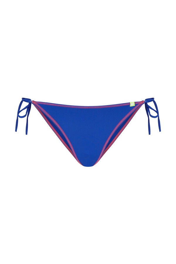 HI&BYE Braga bikini tiras azul azul