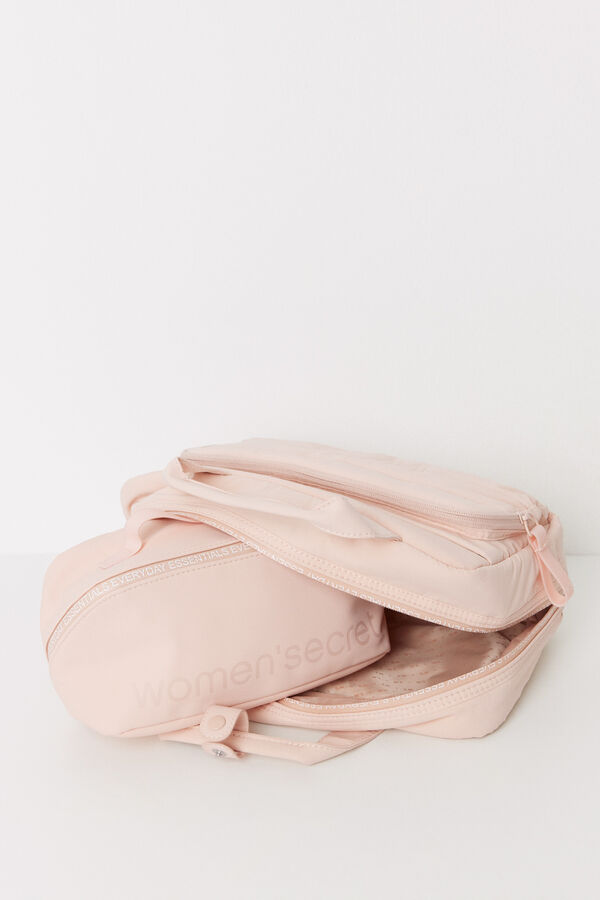 Women'secret Neceser grande acolchado rosa rosa