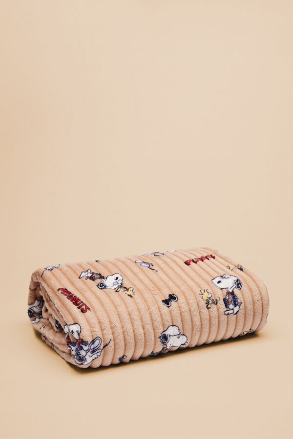 Women'secret Manta tacto suave Snoopy nude