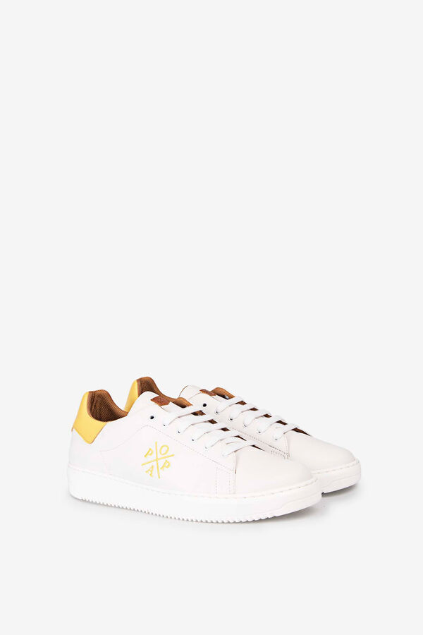 Popa Zapatillas Alcaraz unicolor amarillo amarillo