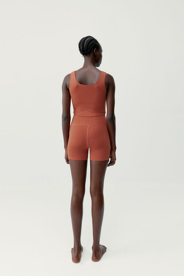 Born Living Yoga Sayani sports top vermelho