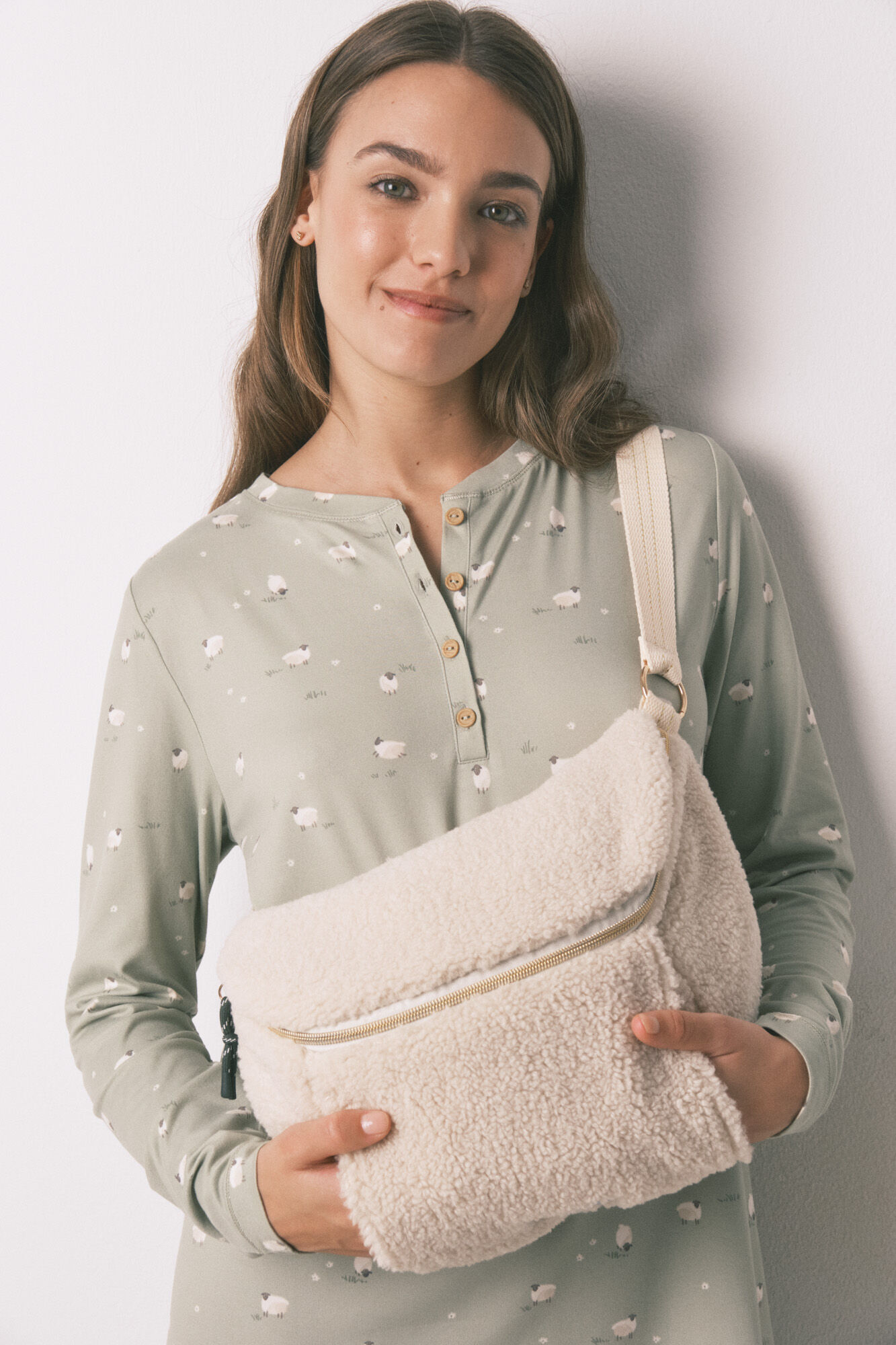 Women'secret Ri&ntilde;onera borreguito 