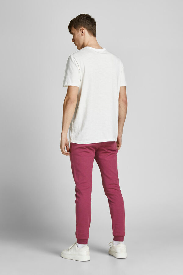 Jack & Jones Pantal&oacute;n jogger largo morado/lila