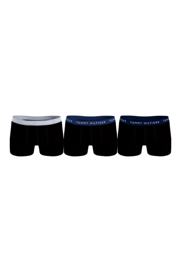 Tommy Hilfiger Pack de 3 boxers con cinturilla de colores negro