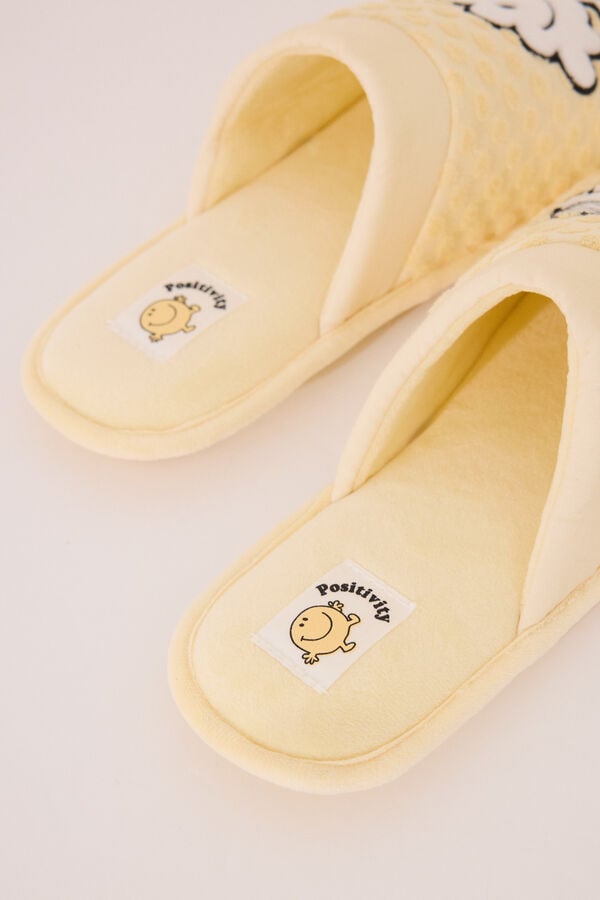 Women'secret Zapatillas casa Little Miss Mr. Men amarillo amarillo