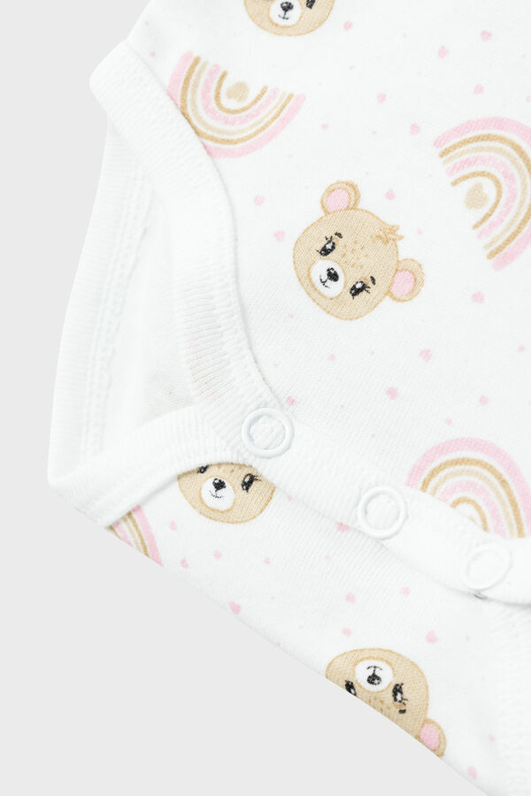 Name it Cuequinha redutora alta branca rosa