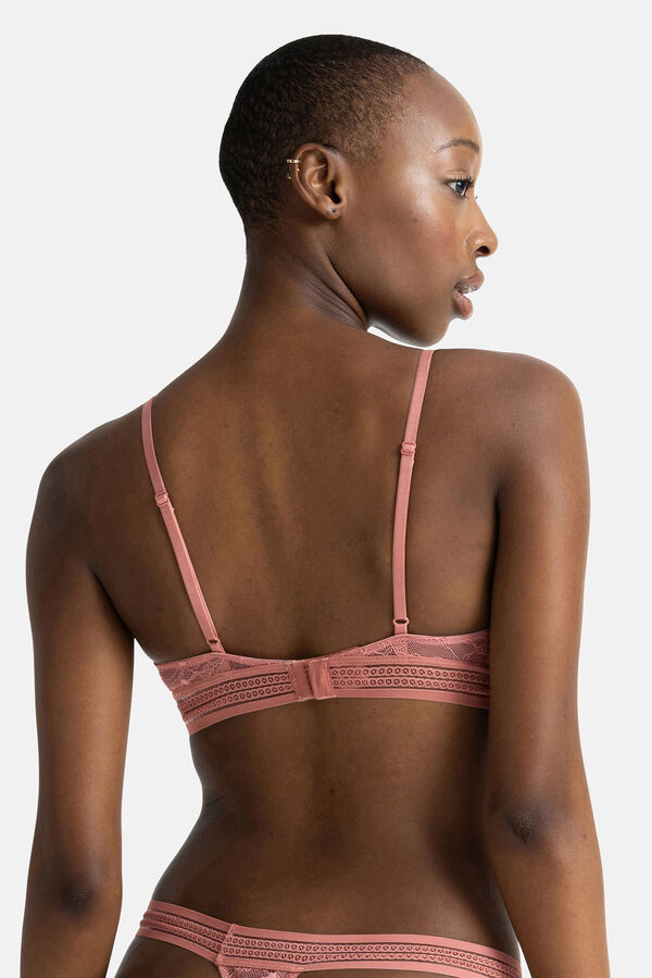 Dorina Sujetador bralette con relleno ligero rosa