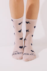 Women'secret Pack 6 calcetines algod&oacute;n La Vecina Rubia estampado