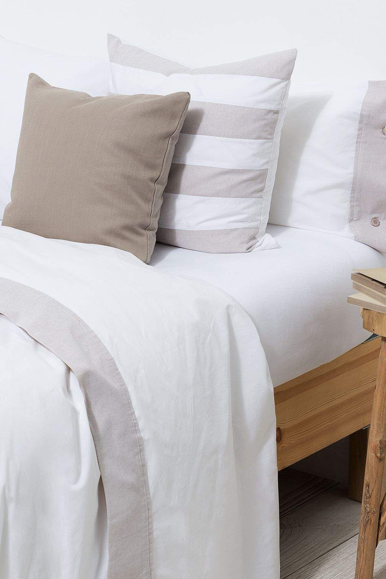 Textura Len&ccedil;ol algod&atilde;o percal combina&ccedil;&atilde;o tecidos. Cama 150-160 cm.