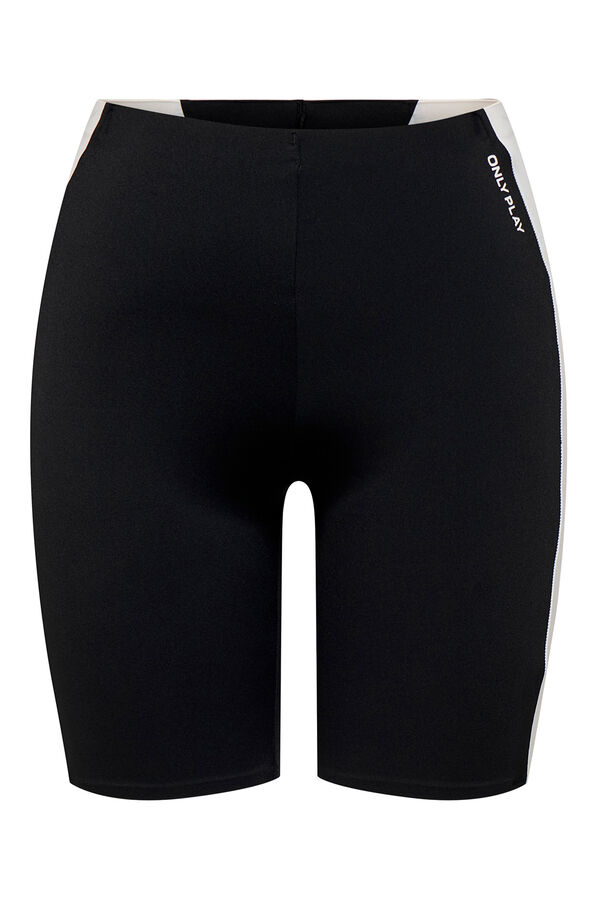 Only Play Leggings pretas para ciclismo preto