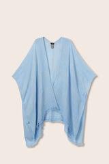 Vilanova Capa Bordada azul