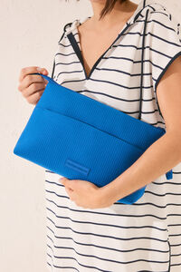 Women'secret N&eacute;cessaire de neoprene azul m&eacute;dia 