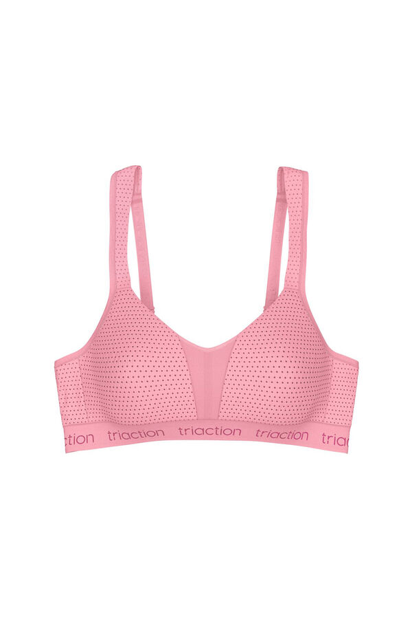 Triumph Sujetador deportivo sujeci&oacute;n alta rosa