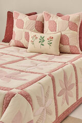 Textura Colcha de retalhos tradicional rosa