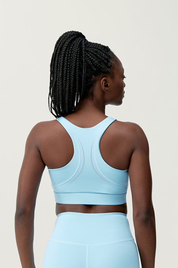Born Living Yoga Top Becky Blue Bright azul
