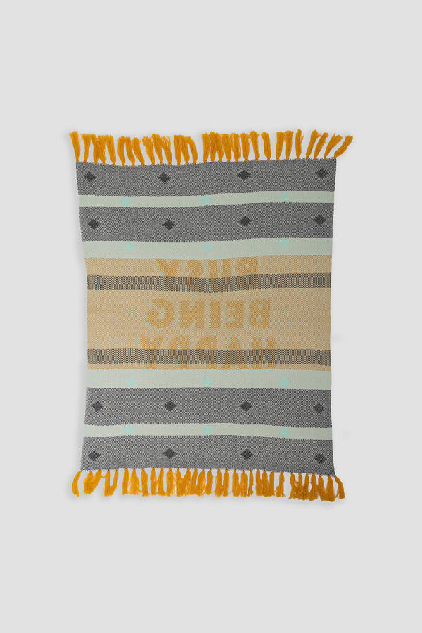 Mr. Wonderful Manta - Busy being happy estampado