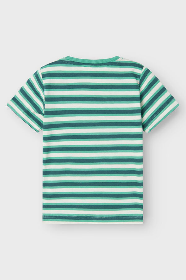 Name it Camiseta ni&ntilde;o con detalle cocodrilo verde