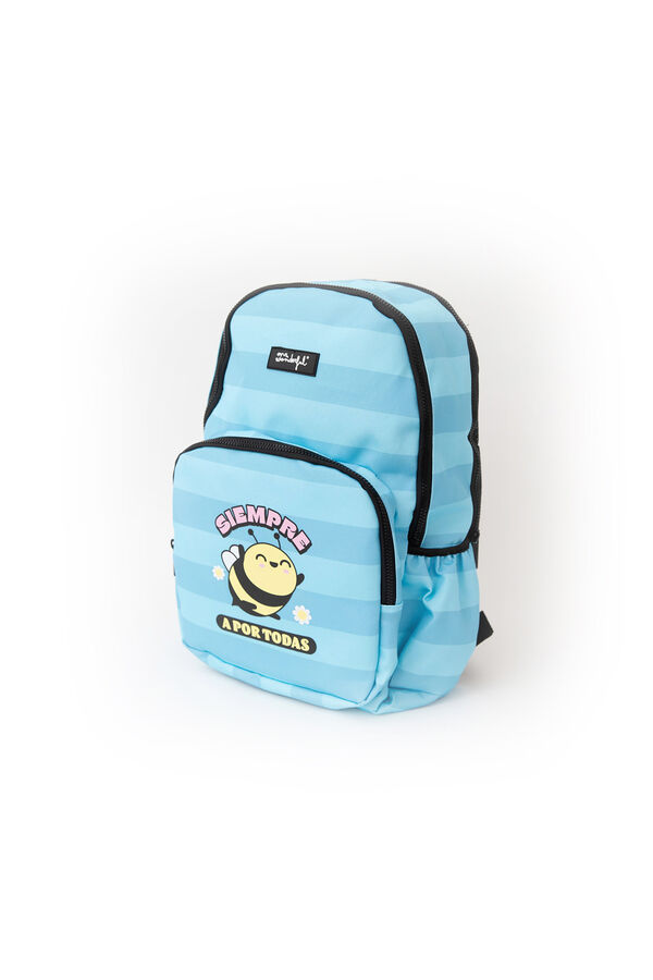 Mr. Wonderful Mochila - Siempre a por todas estampado