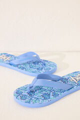 Women'secret Chinelos azuis Garfield azul