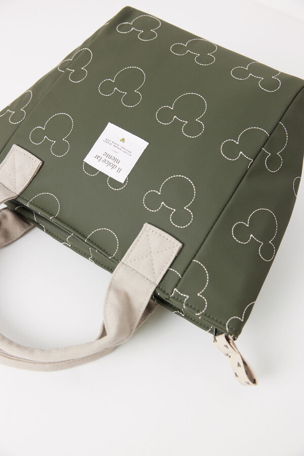 Women'secret Bolsa t&eacute;rmica porta alimentos Mickey Mouse kaki