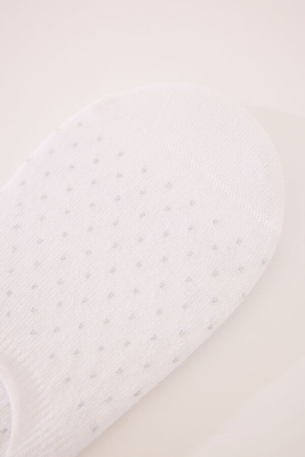 Women'secret Meias invis&iacute;veis brancas com flechas branco