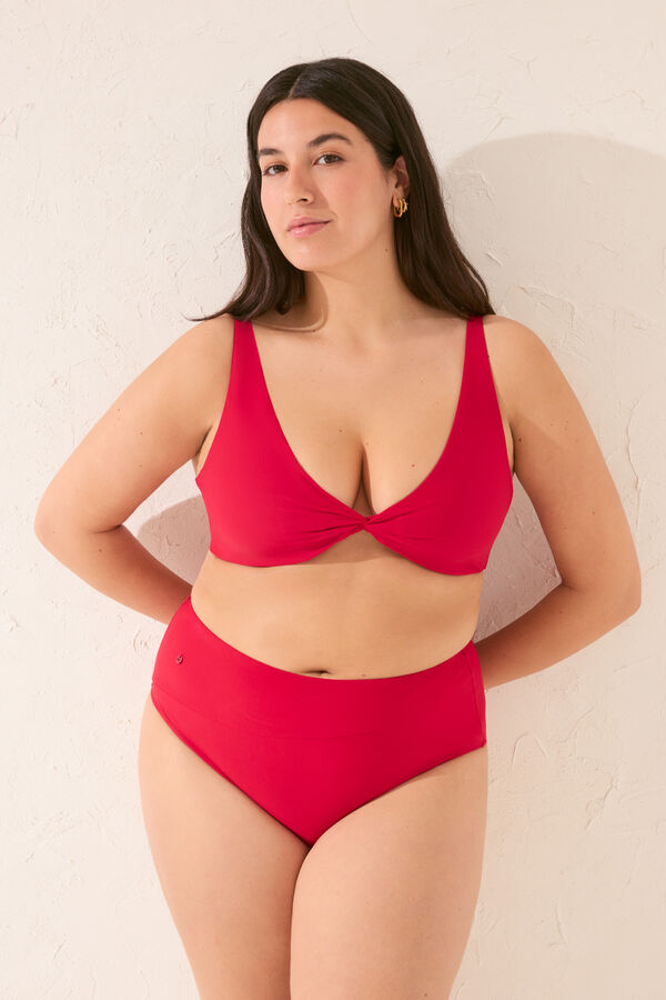 Women'secret Top bikini halter capacidad rojo rojo